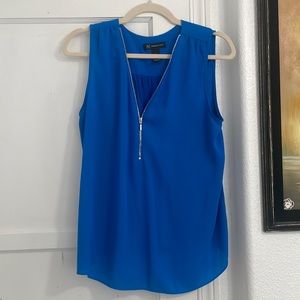 INC Blue Dressy Tank